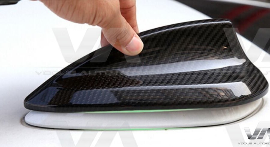 Carbon Fiber Shark Fin Antenna Cover Trim For BMW 1 2 3 4 Series F20 F22 F23 F30