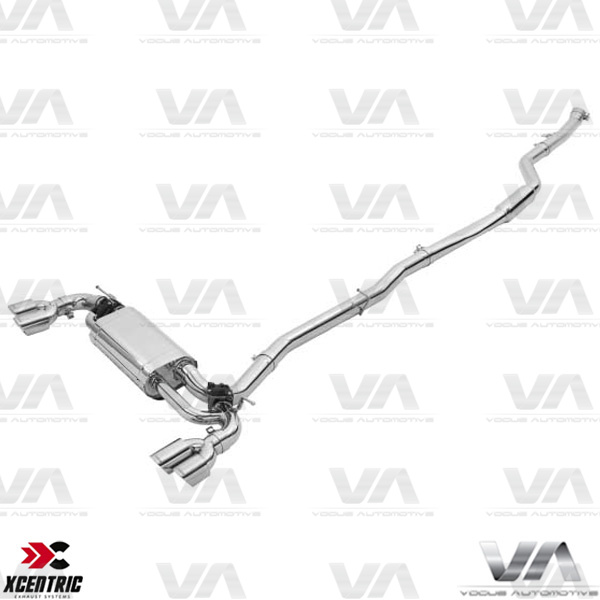 XCENTRIC BMW G30 G31 520i 530i Exhaust System
